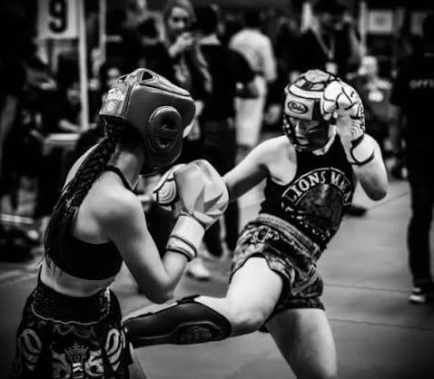 Lions MMA training
